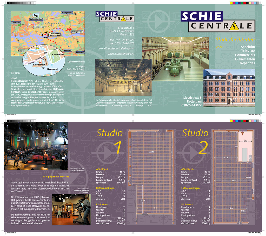 Schiecentrale folder - 2000