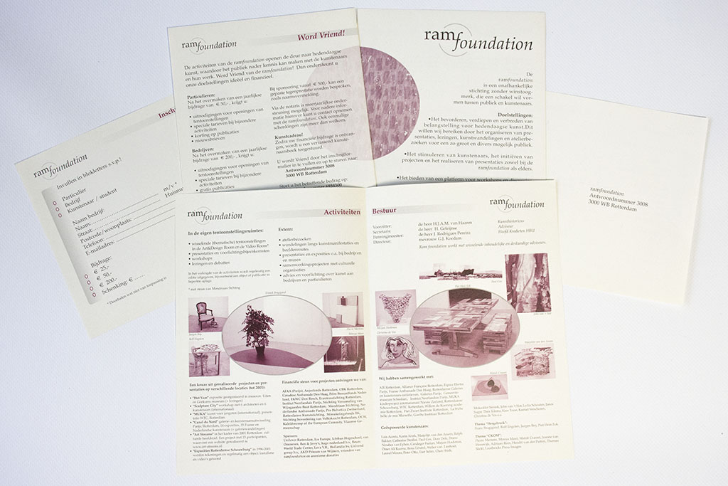 Brochure ramfoundation - 2001